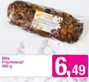 Sutterlüty Billa Früchtebrot 500g Angebot