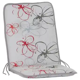 XXXLutz Sesselauflagenset in Grau, Rot Angebot