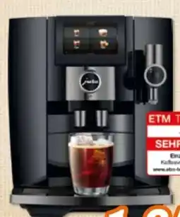 Expert Jura Kaffeevollautomat J10 Piano Black Angebot