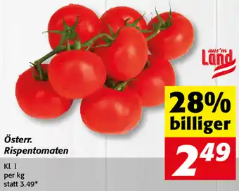 Strasser Markt Österr Rispentomaten Kl I Angebot