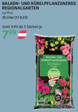 Bellaflora Balkon- und kübelpflanzenerde regionalgarten Angebot
