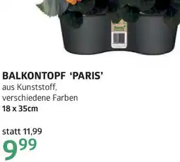 Bellaflora Balkontopf paris Angebot
