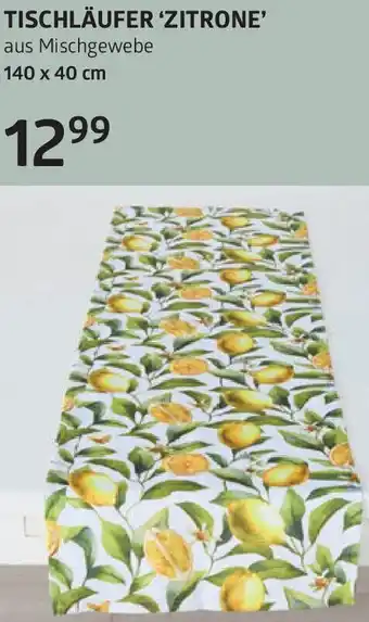 Bellaflora Tischläufer zitrone Angebot
