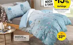 Reiter Baumwoll-Satin Bettwäsche mit Zipp Angebot