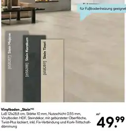 Hellweg Vinylboden Stein Angebot
