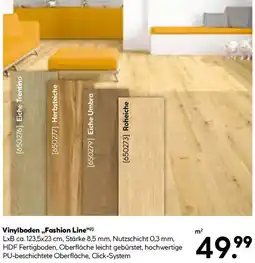 Hellweg Vinylboden Fashion Line Angebot