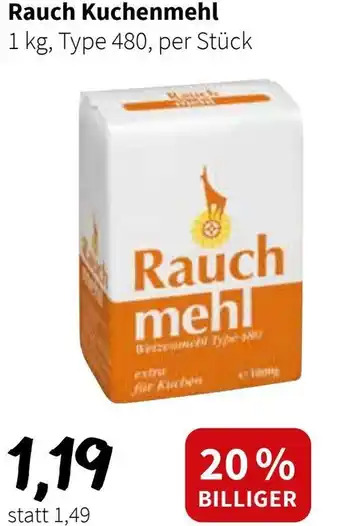 Der Grissemann Rauch Kuchenmehl Angebot