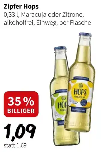 Der Grissemann Zipfer Hops Angebot
