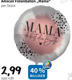 Der Grissemann Amscan Folienballon „I ,,Mama Angebot