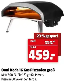Der Grissemann Ooni Koda 16 Gas Pizzaofen groß Angebot