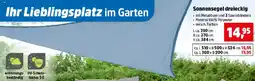 Thomas Philipps Sonnensegel dreieckig Angebot