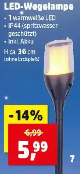 Thomas Philipps LED-Wegelampe Angebot