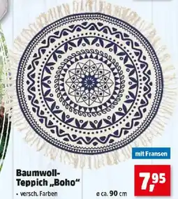 Thomas Philipps Baumwoll- Teppich Boho Angebot