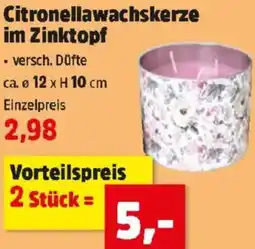 Thomas Philipps Citronellawachskerze Angebot