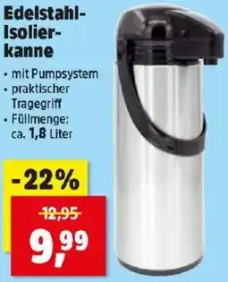 Thomas Philipps Edelstahl- Isolier- kanne Angebot