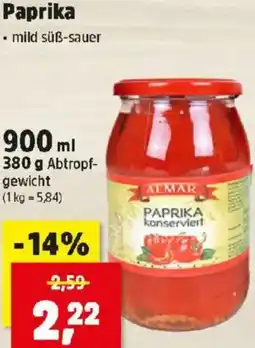 Thomas Philipps Paprika Angebot