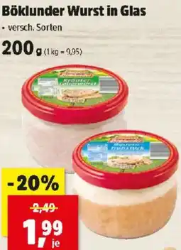 Thomas Philipps Böklunder Wurst Angebot