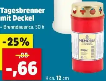 Thomas Philipps Tagesbrenner mit Deckel Angebot