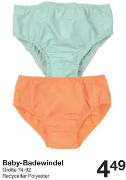 Zeeman Baby-Badewindel Angebot