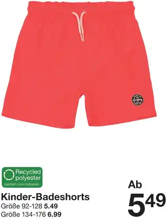Zeeman Kinder-Badeshorts Angebot