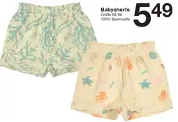 Zeeman Babyshorts Angebot