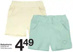 Zeeman Babyshorts Angebot