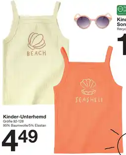Zeeman Kinder-Unterhemd Angebot
