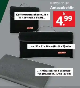 Lidl ULTIMATE SPEED Autozubehör Angebot