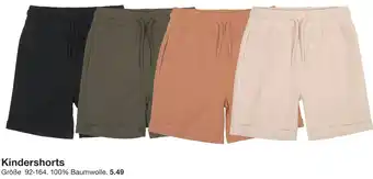 Zeeman Kindershorts Angebot