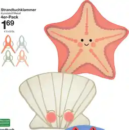 Zeeman Strandtuchklammer Angebot