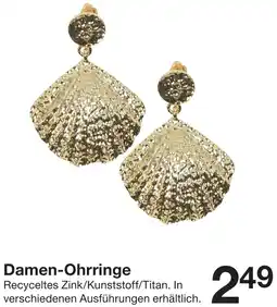 Zeeman Damen-Ohrringe Angebot