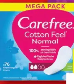 Lidl Carefree Slipeinlagen Cotton Feel Normal Angebot