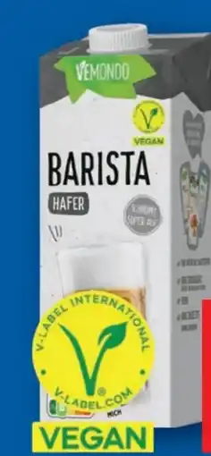 Lidl Vemondo Veganer Hafer Barista Drink Angebot