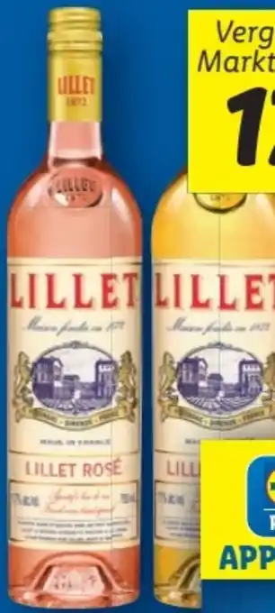 Lidl Lillet Blanc Angebot