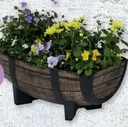 Lidl Dobar Pflanzkübel Fass Angebot