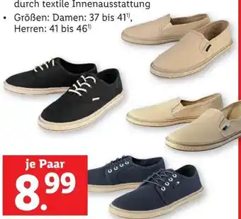 Lidl Esmara Damen Freizeitschuhe Angebot