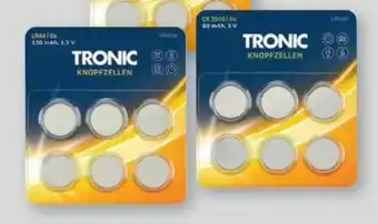 Lidl Tronic Knopfzellensortiment Angebot