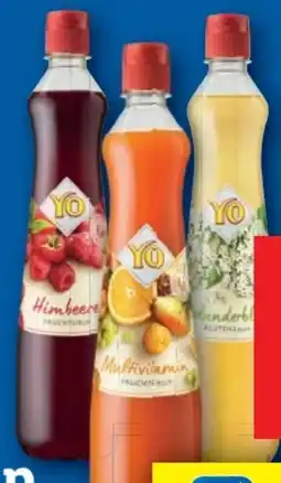 Lidl YO Sirup Angebot