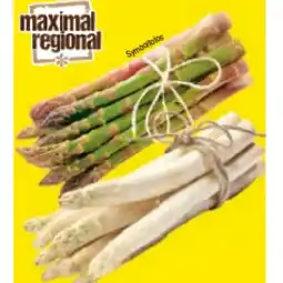 Maximarkt Spargel grün oder weiß Maximarkt Angebot