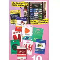 Maximarkt Shopping-, Reise- oder Gaming-Gutscheine Maximarkt Angebot