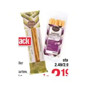 Maximarkt italienische Grissini versch. Sorten Maximarkt Angebot