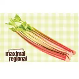 Maximarkt Rhabarber Maximarkt Angebot
