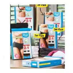 Maximarkt Damen-Tai-, Midi- oder Maxi-Slips „Microfi bre 2+1“ oder „Cotton 2+1“ Maximarkt Angebot