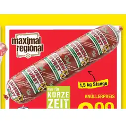 Maximarkt Jausenwurst Maximarkt Angebot