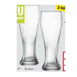 Maximarkt Weizenbiergläser-Set NOA Maximarkt Angebot