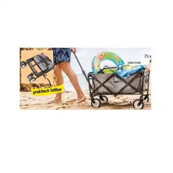 Maximarkt Faltbarer Bollerwagen Maximarkt Angebot