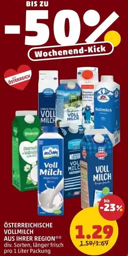 PENNY Vollmilch Angebot