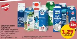 PENNY Vollmilch Angebot