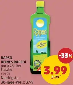 PENNY Reines rapsöl Angebot