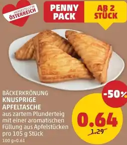 PENNY Knusprige apfeltasche Angebot